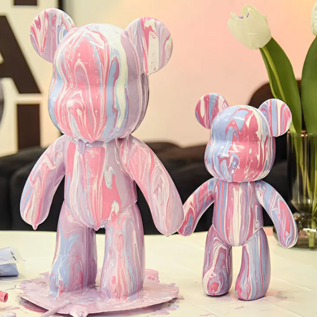 DIY Fluid Bear Statue